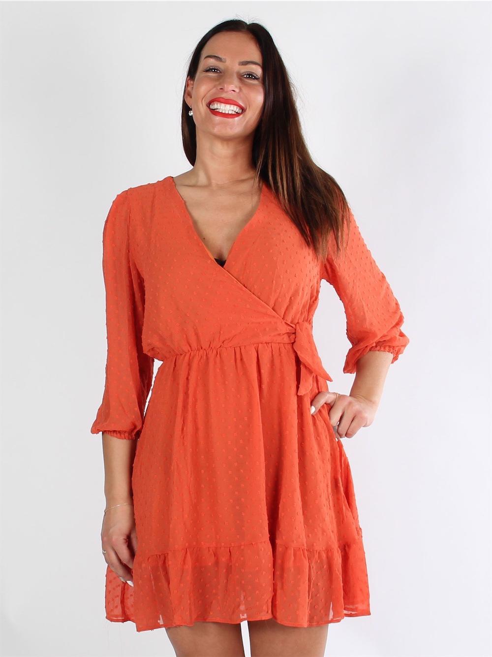 Silvia - Svart jumpsuit med knytband och volang i nedre delen